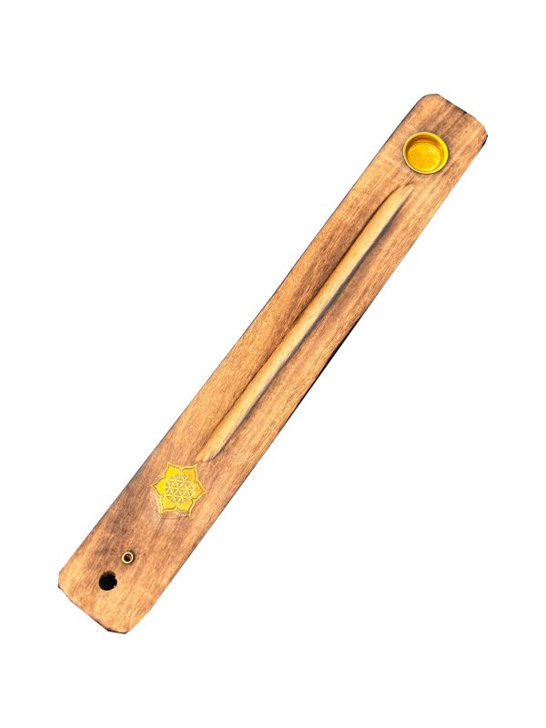 Incensario de madera