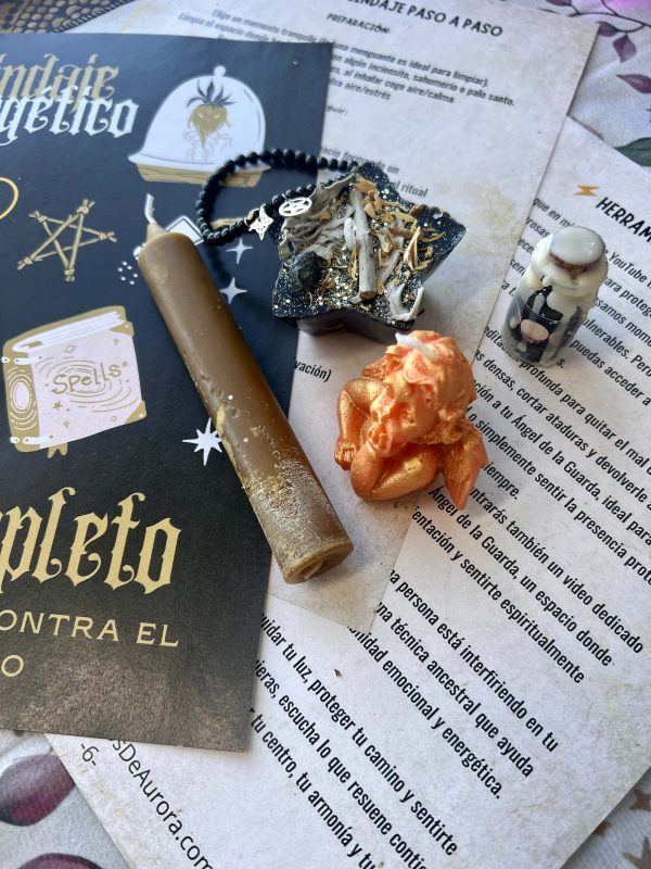 🛡️ KIT BLINDAJE ENERGÉTICO - Protección Completa Contra el Mal de Ojo (rocio)