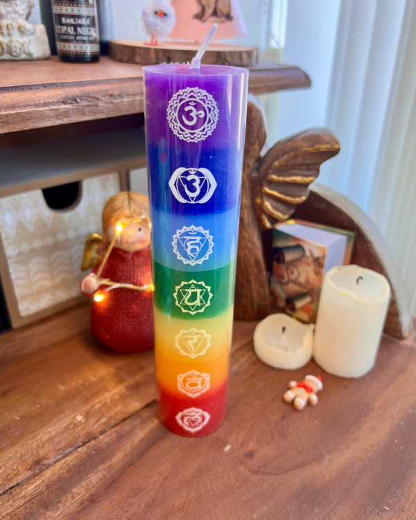 Velón 7 Chakras – Armonía y Energía - Imagen 3